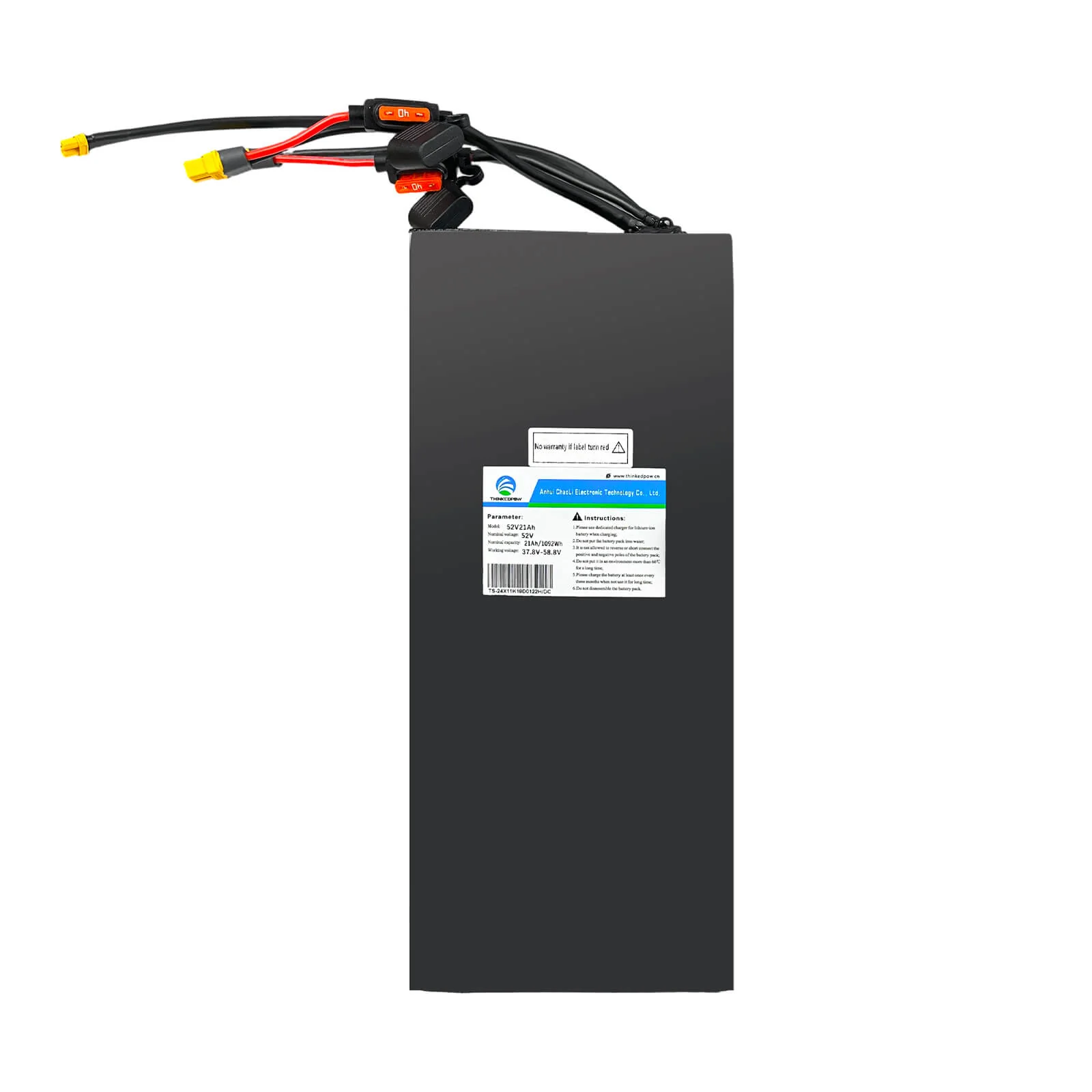 52V 21Ah Battery For HALO KNIGHT T104 Compatible with Panda Display