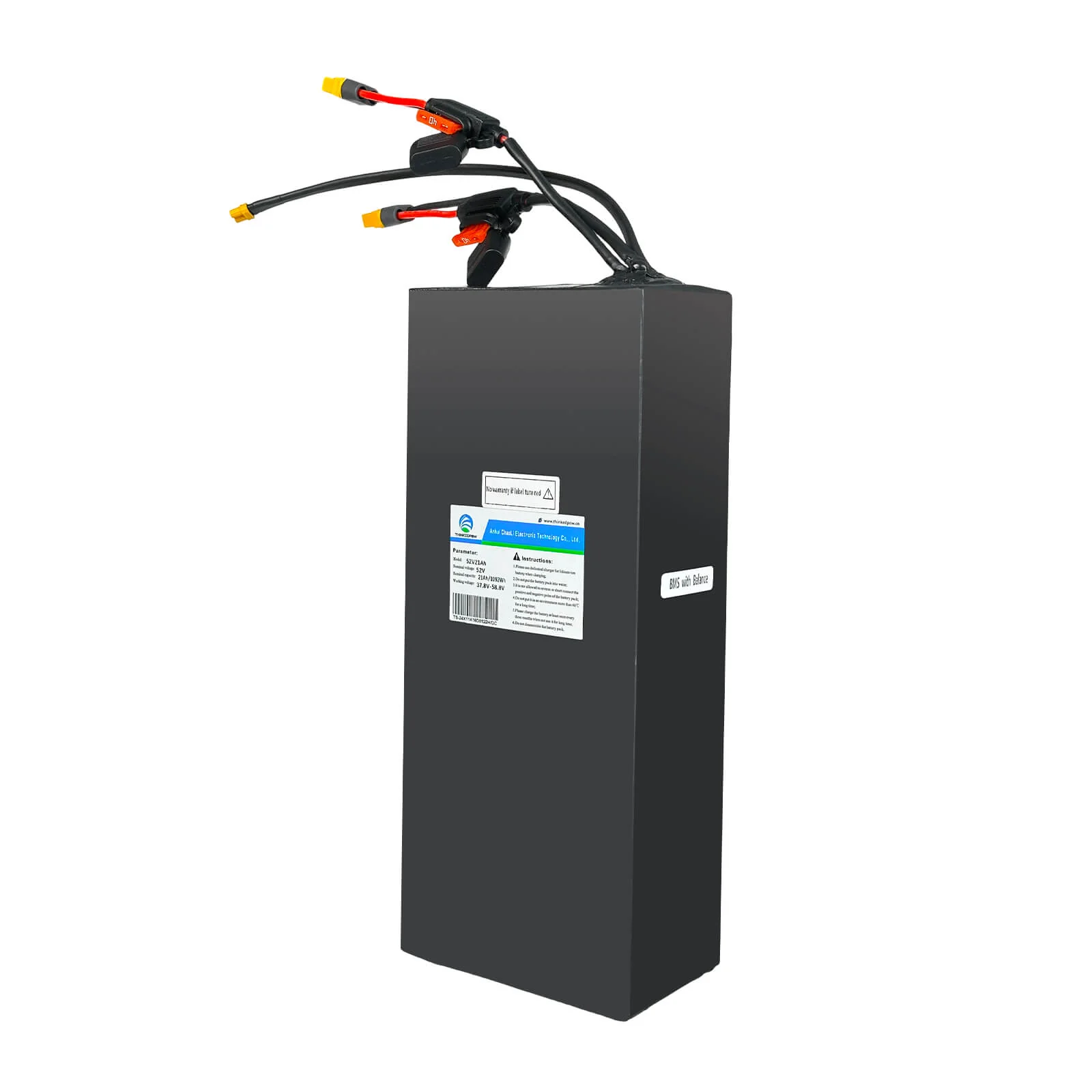 52V 21Ah Battery For HALO KNIGHT T104 Compatible with Panda Display - Image 2