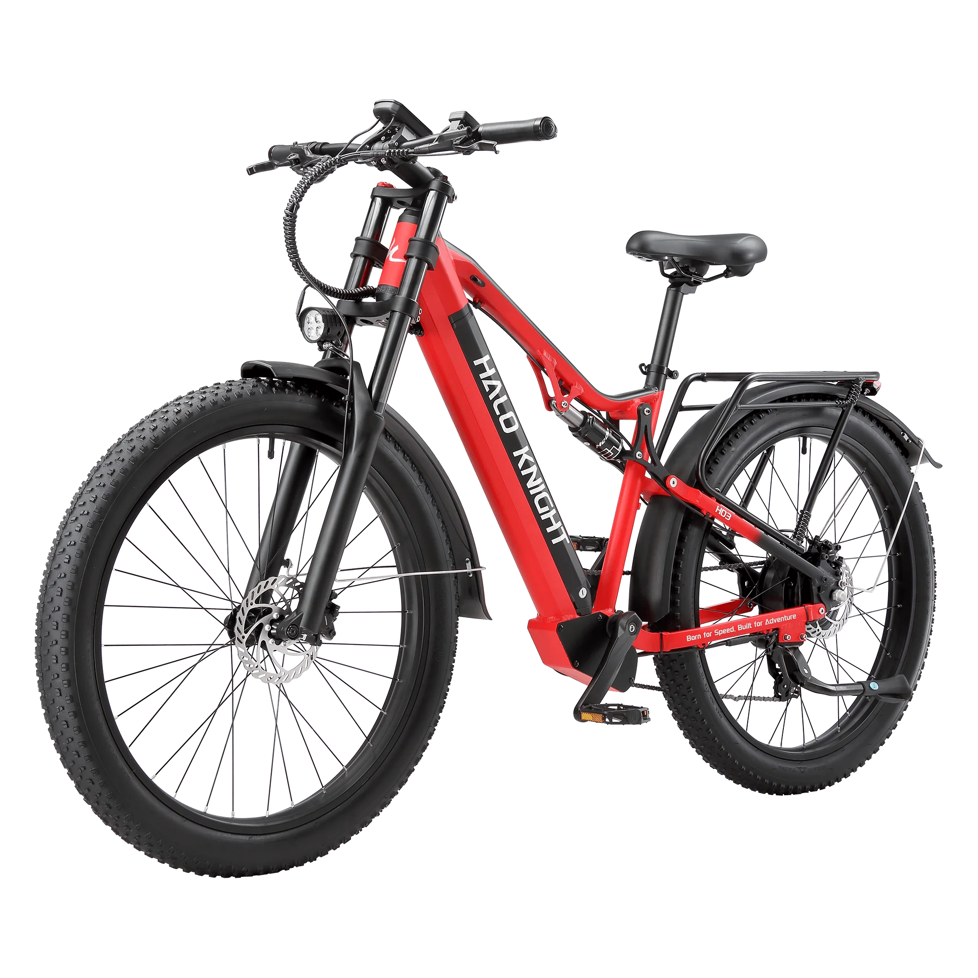 HALO KNIGHT H03 48V 1000W 19.2Ah Electric Bike - Image 2