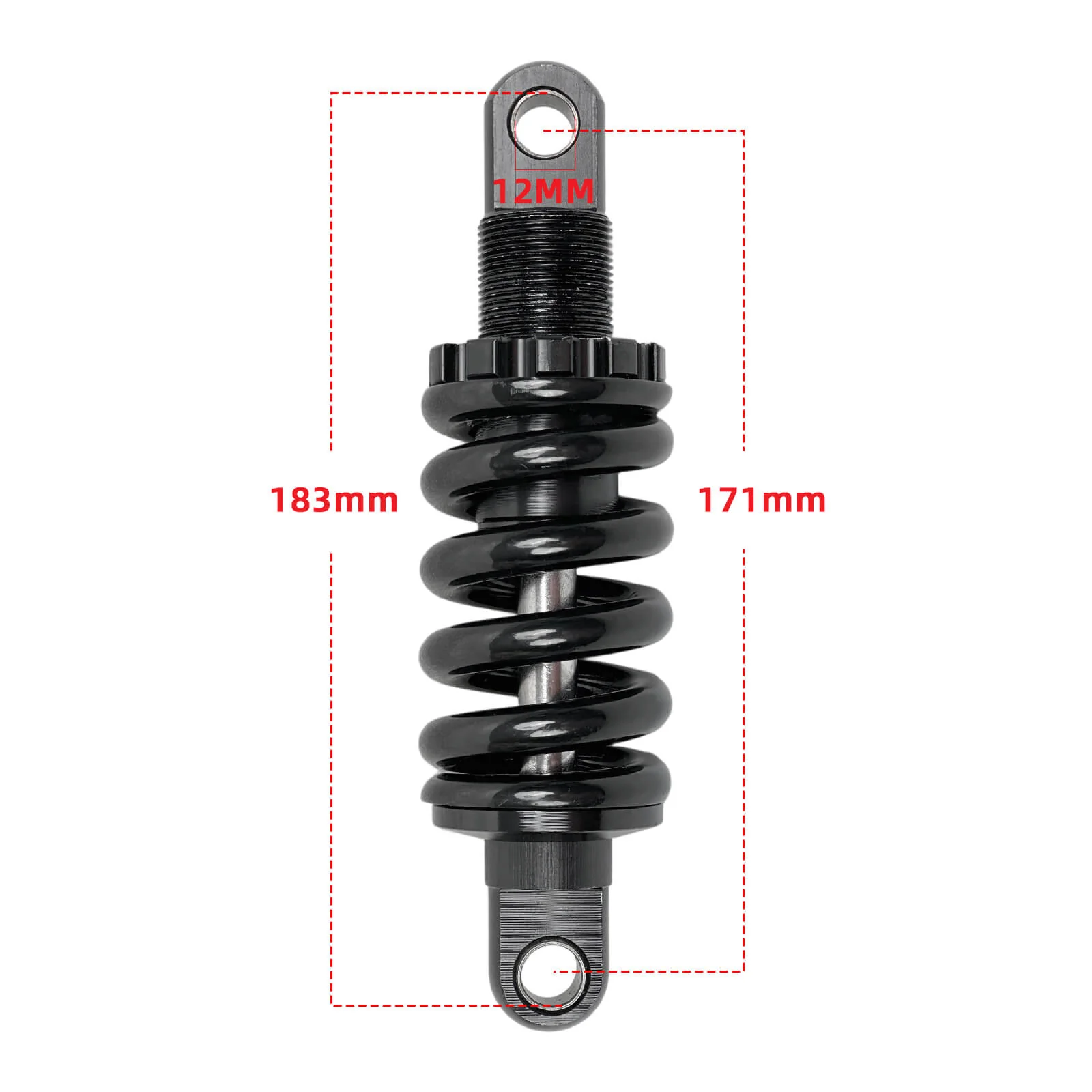 HALO KNIGHT T107Pro Rear Suspension Spring Shock – 2025 Version - Image 3