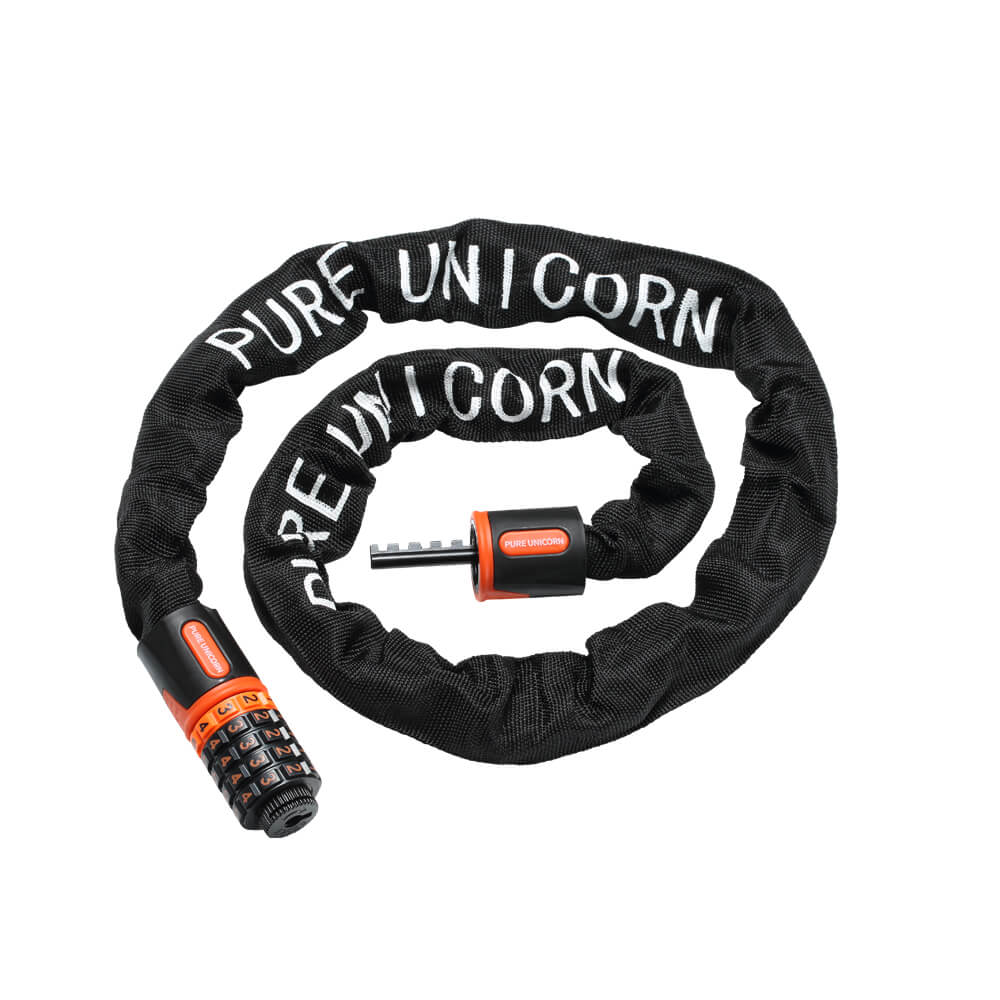 PURE UNICORN Heavy-Duty Bike Chain Lock for E-Bike & Scooter Security - Image 2