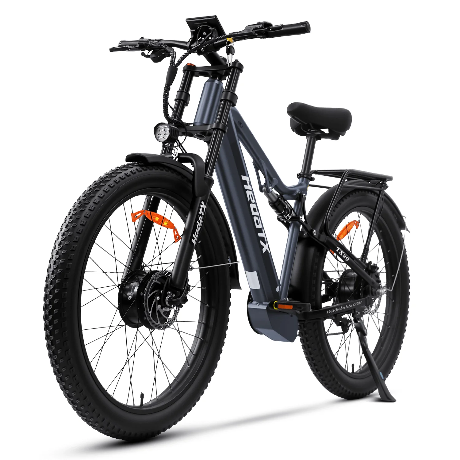 HedaTX TX29 27.5” Fat Tires 48V 2000W 19.2Ah Dual Motor Electric Bike - Image 2