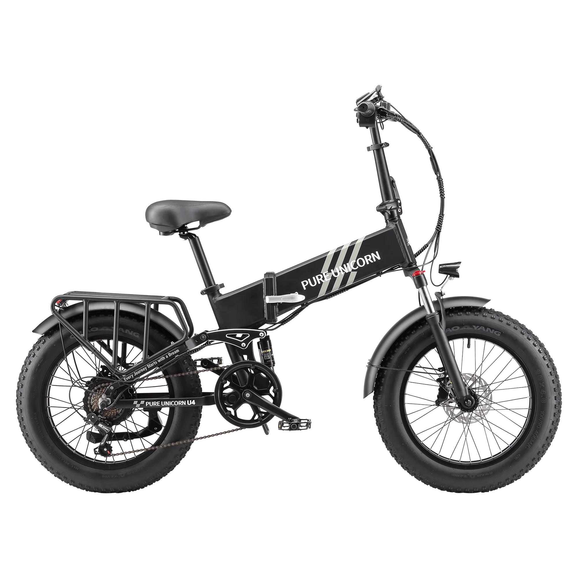 PURE UNICORN U4 48V 1000W 15Ah Electric Bike – Limited Free Gift Set - Image 3