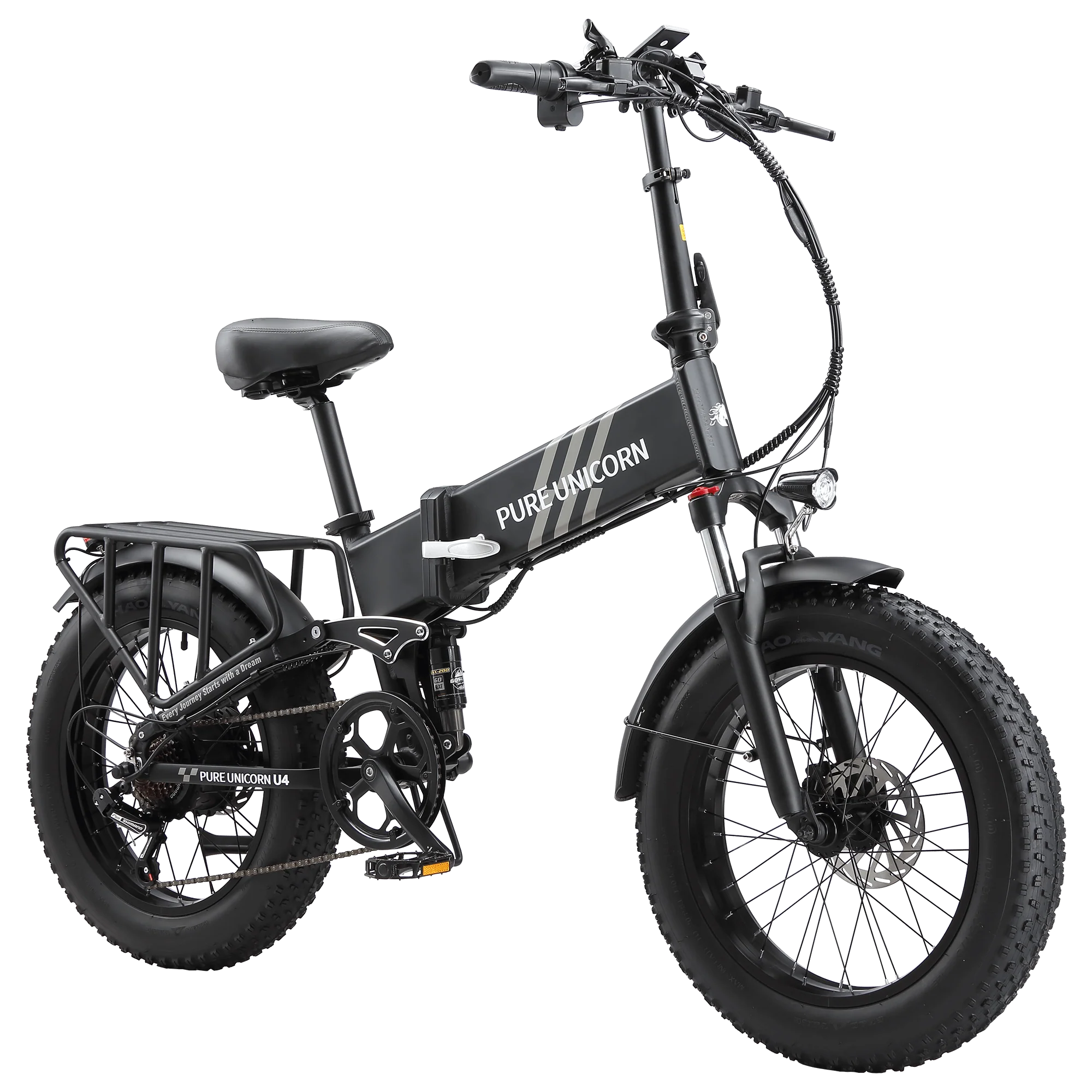 PURE UNICORN U4 48V 1000W 15Ah Electric Bike – Limited Free Gift Set - Image 5